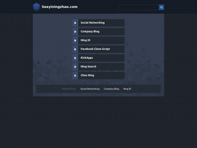 seeyiningzhao.com snapshot