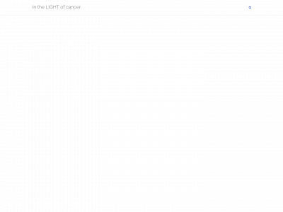inthelightofcancer.com snapshot