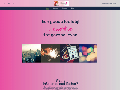 inbalancemetesther.nl snapshot