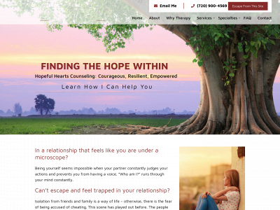 hopefulheartscounseling1.com snapshot