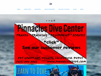 www.pdcscuba.com snapshot