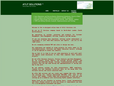 atlitsolutions.co.uk snapshot