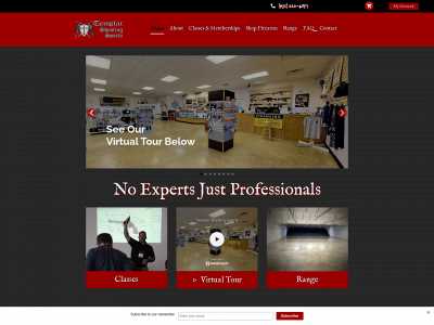 templarshootingsports.com snapshot