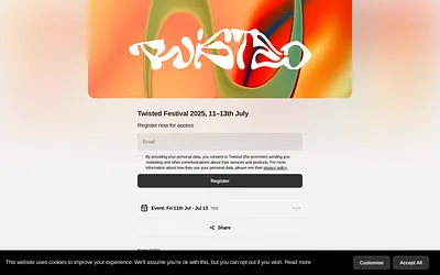 twisted-festival.com snapshot