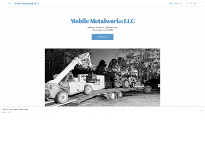 mobilemetalworksllc.com snapshot