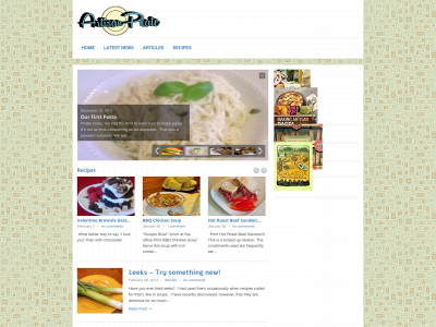artisanplate.com snapshot