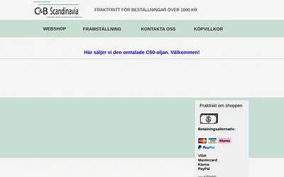 cbscandinavia.com snapshot