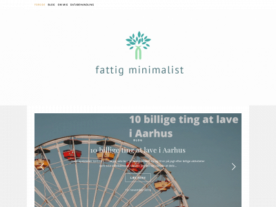 fattigminimalist.dk snapshot