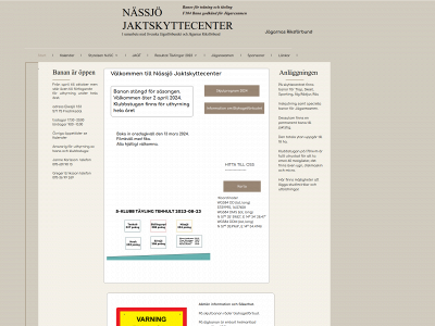 nassjojaktskyttecenter.se snapshot