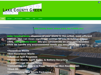 lakecountygreen.com snapshot