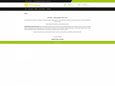 esvara.lt snapshot