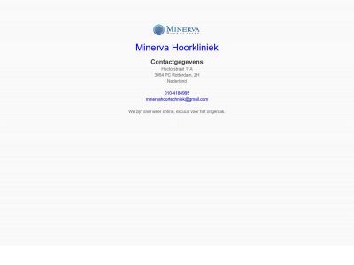 minervahoorkliniek.nl snapshot