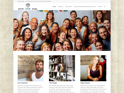 pureloveyogasc.com snapshot