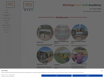 richingsparkgolfacademy.co.uk snapshot