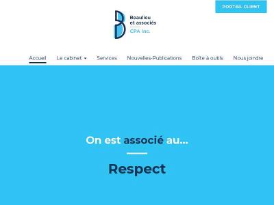 mbeaulieucpa.ca snapshot