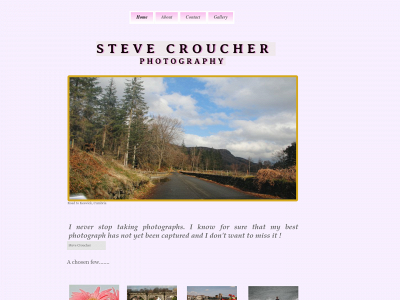 stevecroucher.co.uk snapshot