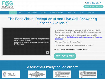 frontofficesolutions.net snapshot