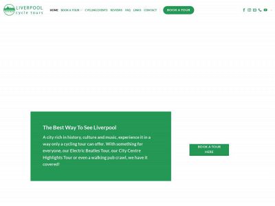 liverpoolcycletours.com snapshot