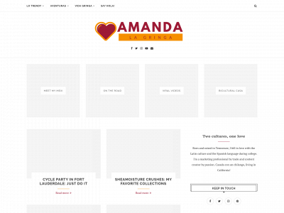 amandalagringa.com snapshot