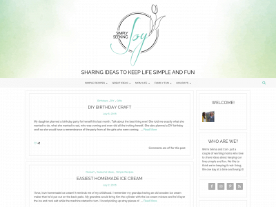 simplyseekingjoy.com snapshot