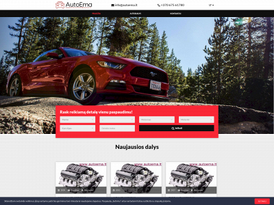 autoema.lt snapshot