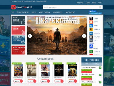 smartcdkeys.com snapshot