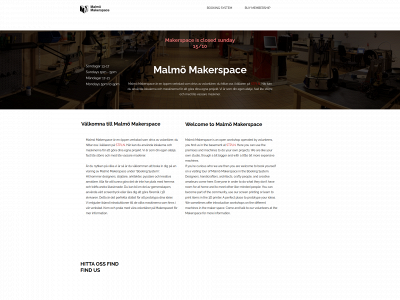 malmomakerspace.se snapshot