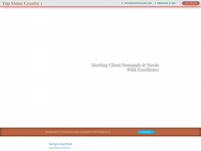 topstonegranite1llc.com snapshot