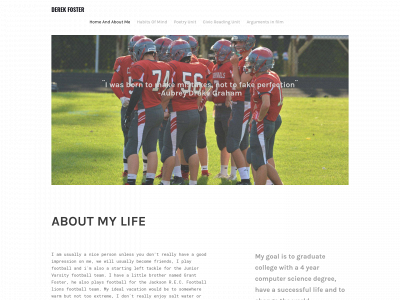 derekfoster.weebly.com snapshot