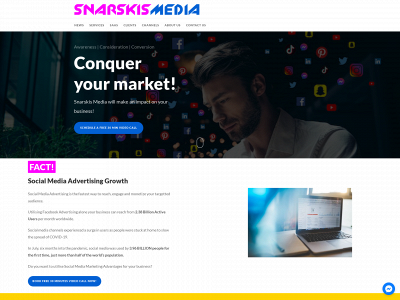 snarskismedia.com snapshot