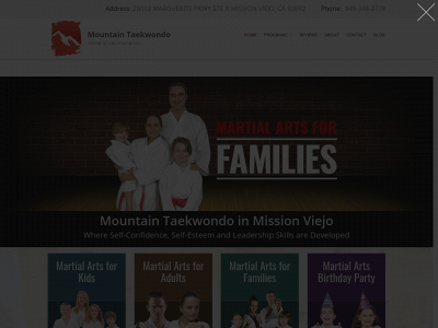 mountain-tkd.com snapshot