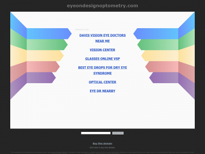 eyeondesignoptometry.com snapshot