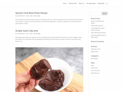realfoodray.com snapshot