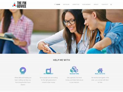 thefinadvice.com snapshot