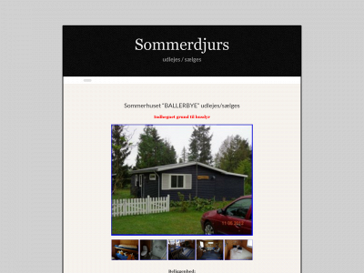 sommerdjurs.dk snapshot