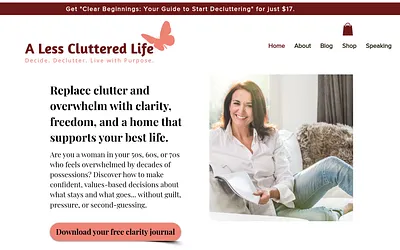 www.alessclutteredlife.com snapshot