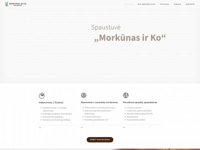 morkunas.lt snapshot