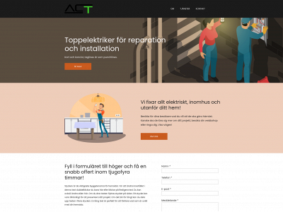 actel.se snapshot