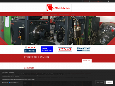 www.comdisa.es snapshot