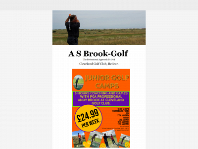asbrookgolf.co.uk snapshot