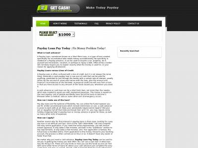pay-to-day.com snapshot