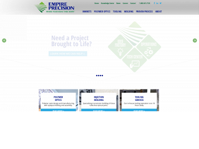 empireprecision.com snapshot