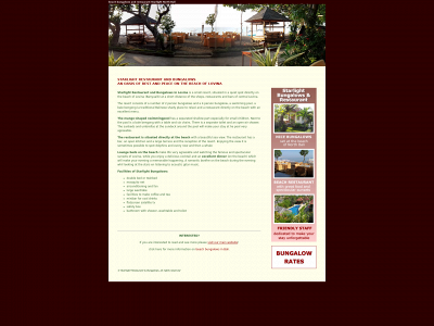 starlightbali.com snapshot