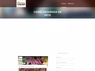 carnes-gourmet.com snapshot