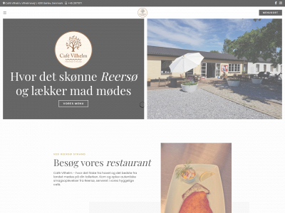 cafe-vilhelm.dk snapshot