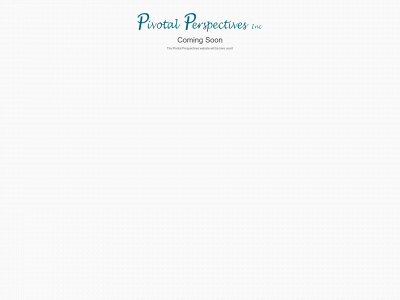 pivotalperspectives.com snapshot