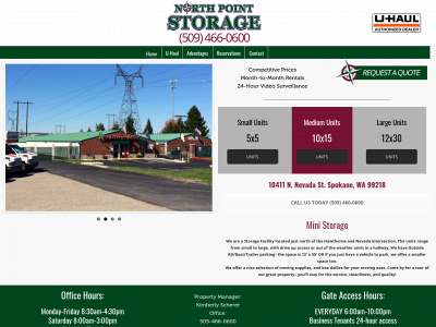 northpointministorage.co snapshot