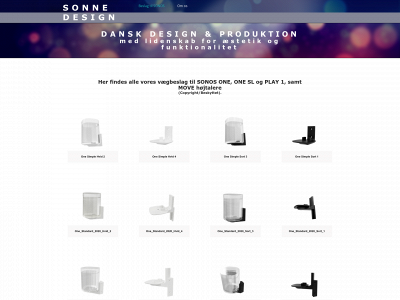 sonne-design.dk snapshot