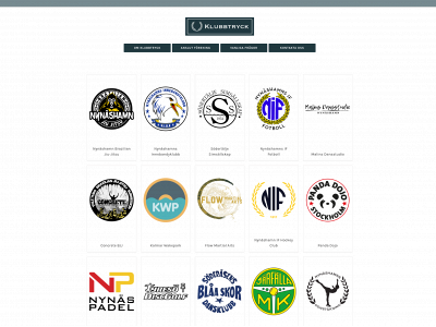 klubbtryck.se snapshot
