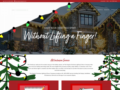 wehangchristmaslights.net snapshot